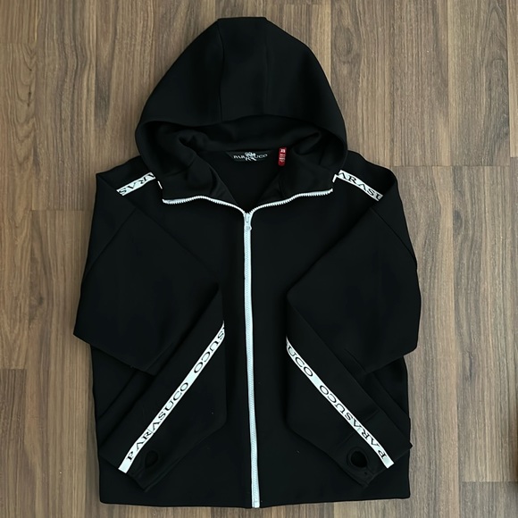 Parasuco lightweight jacket, longer sleeve with thumb holes, zip front, pockets - Picture 1 of 6